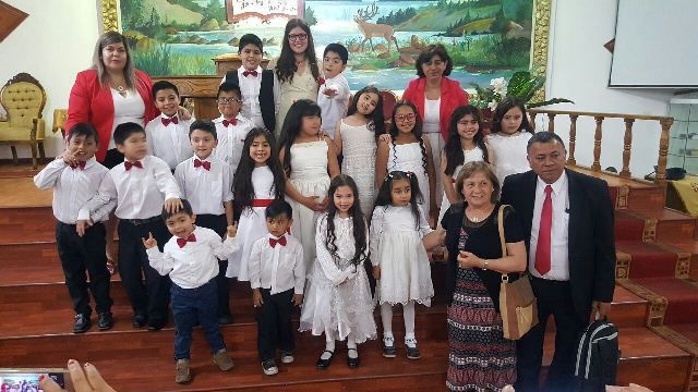 Presentación Coro de Niños en IMPCH Cerro Navia – Iglesia Metodista  Pentecostal de Chile