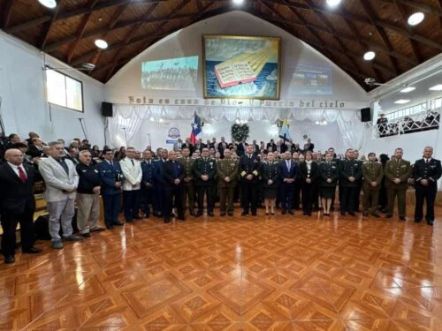 Misión Evangélica Uniformada celebra sus 58 años en la IMPCH San Bernardo junto a la visita de nuestro Obispo Presidente.