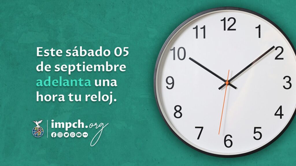 Cambio De Hora Inicio Del Horario De Verano Iglesia Metodista 